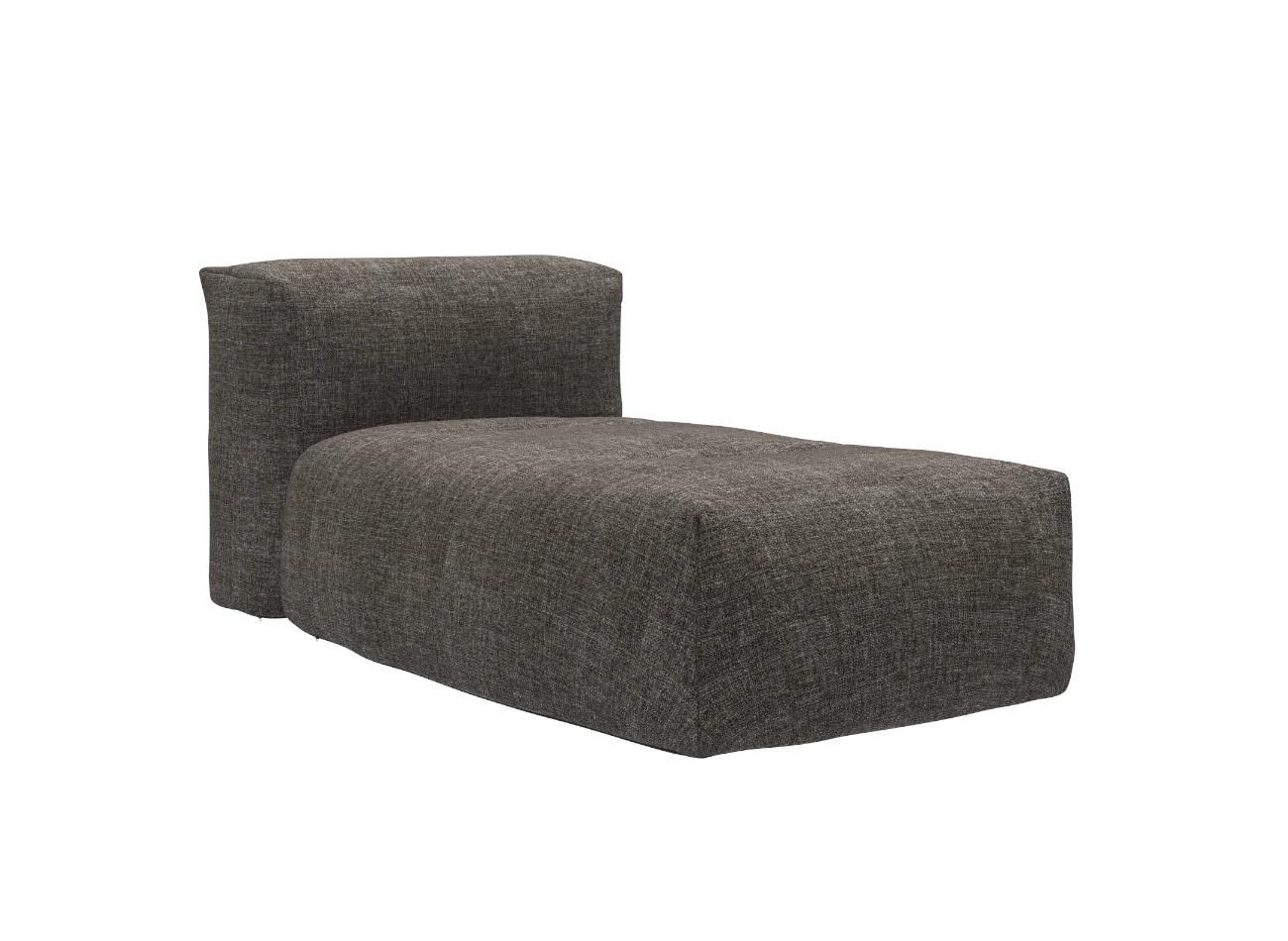 Soft Sofa Chaiselongue, kirra noir