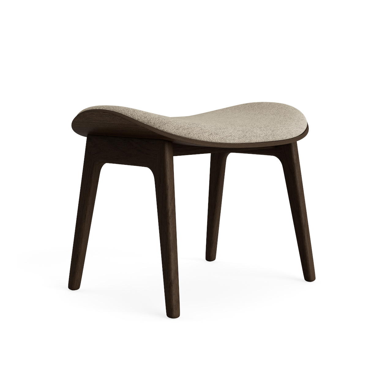 Elephant Hocker, eiche geräuchert / barnum col 3