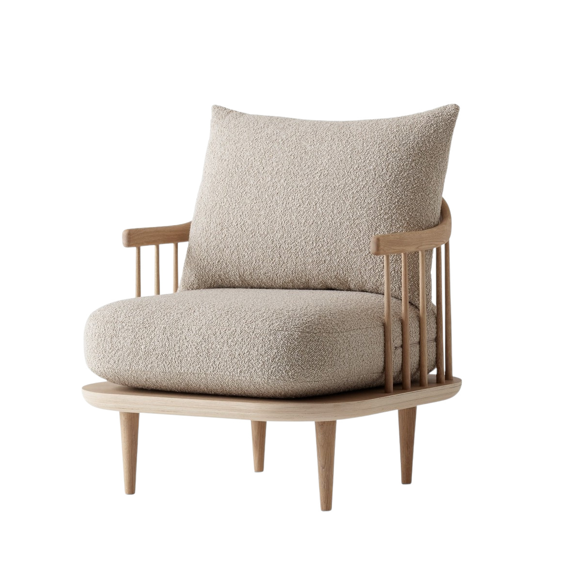 Fly SC10 Sessel, eiche geölt / karakorum 003