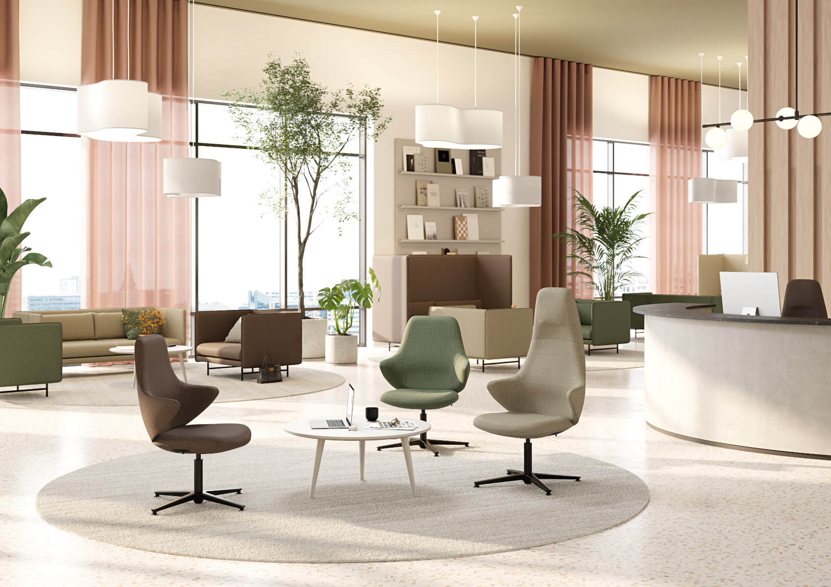 Moderner Konferenzstuhl CHECKis3 CK153 von Interstuhl, ergonomisch, bequem und passend für Konferenzräume