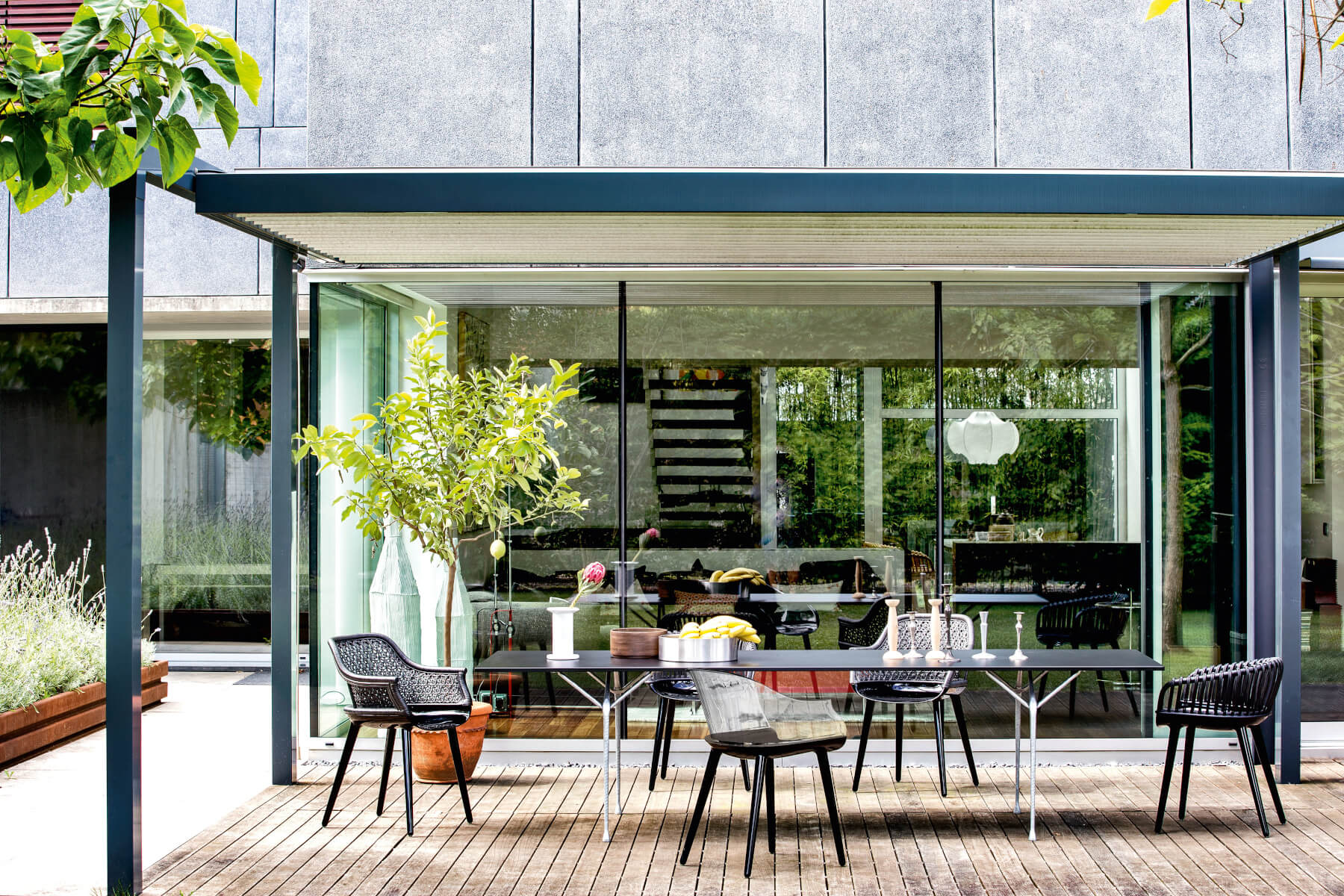 Magis Cyborg Elegant Stuhl mit klarer Linienführung, ergonomisch und hochwertig – modernes, elegantes Interieur