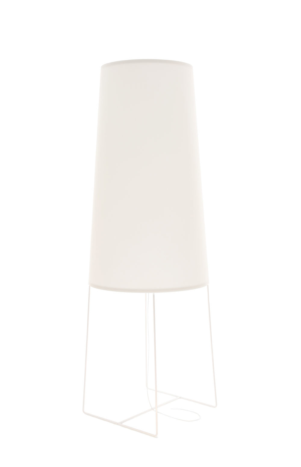 FRAUMAIER FatSophie Stehleuchte in Weiß, dimmbar, moderne LED-Stehlampe für Wohnzimmer und Büro, elegantes Design