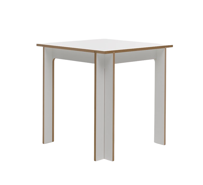 Tisch 75 cm, weiß