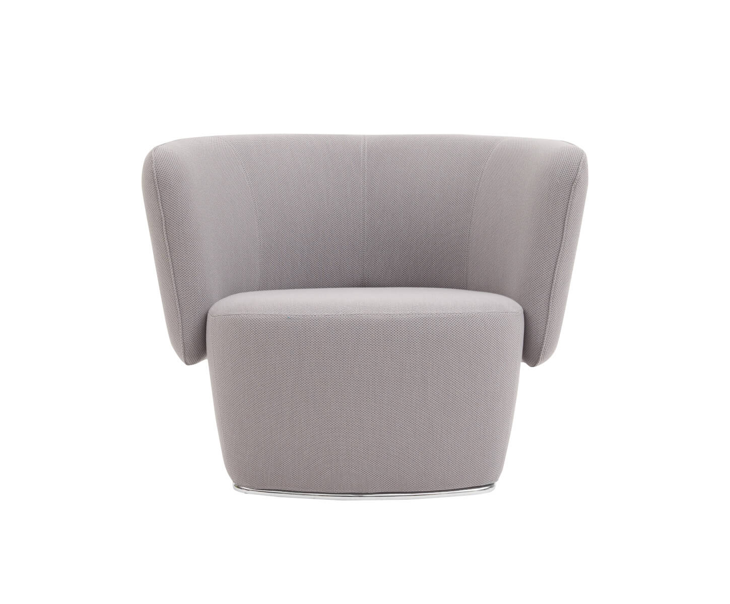 Softline Venice Sessel mit gepolsterter Sitzfläche, moderner Lounge-Sessel, hochwertiges skandinavisches Design