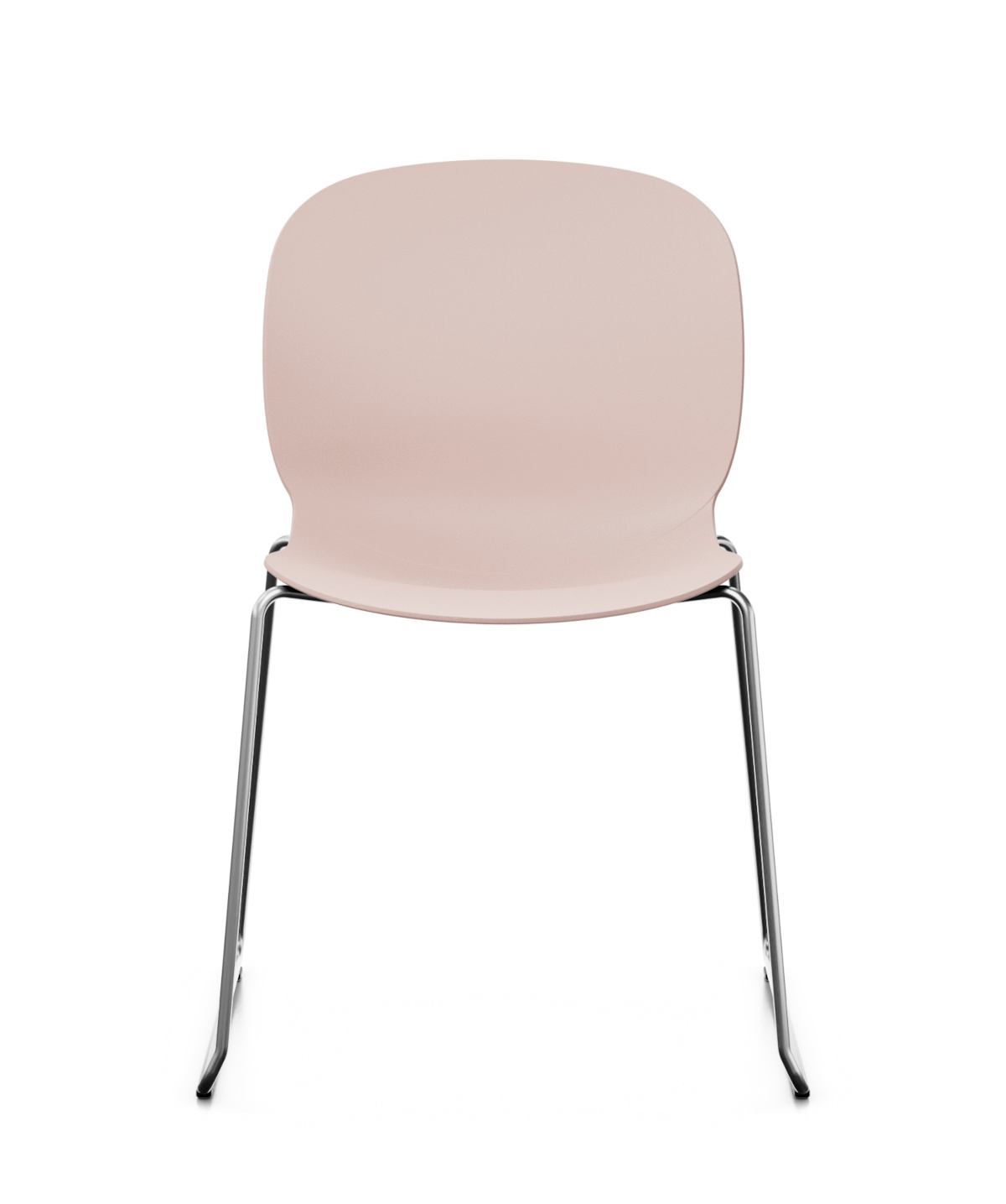 Noor 6060 Stuhl, Kufengestell, Kunststoffschale, ohne Polsterung