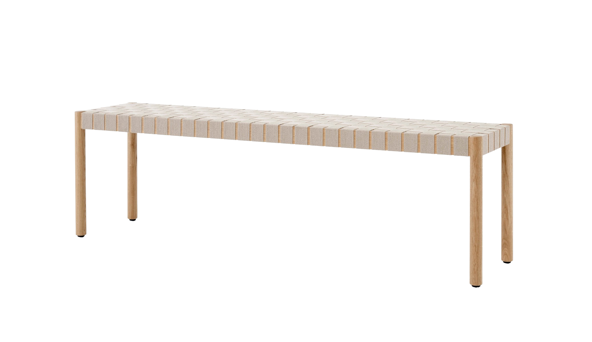 Betty TK5 Bank, eiche natur / gewebe natur