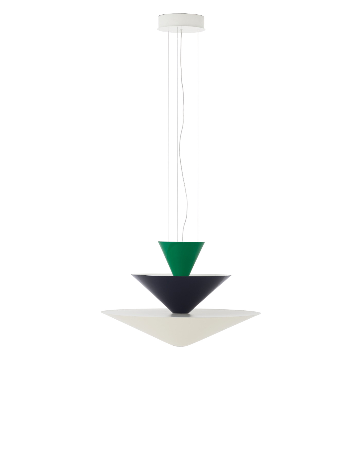Gio LN14 LED Pendelleuchte, signal green