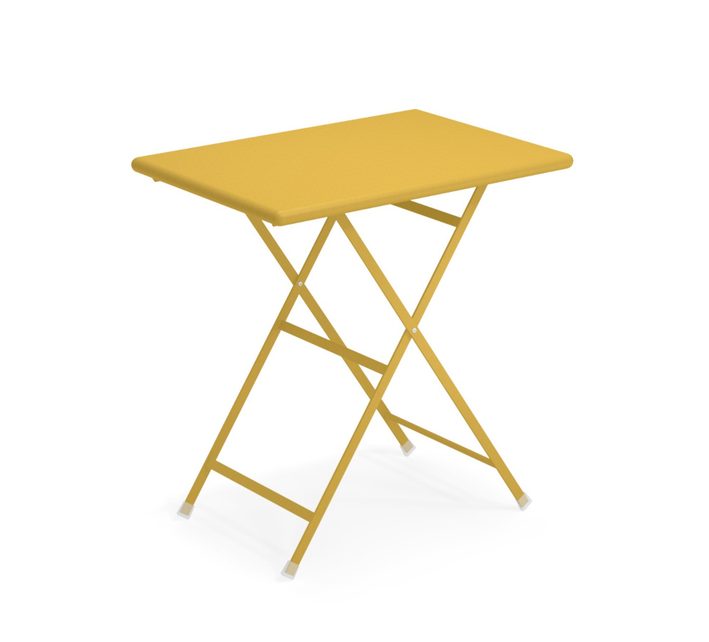 Arc en Ciel Klapptisch, 70 x 50 cm, currygelb