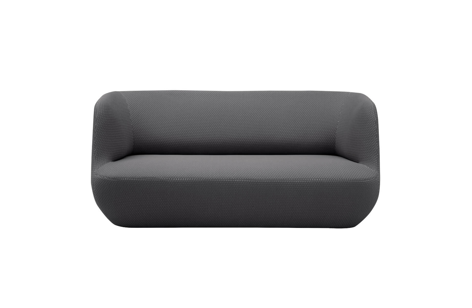 Softline Clay Sofa, modernes Design, weicher Stoffbezug, komfortabel, Wohnzimmersofa, skandinavischer Stil