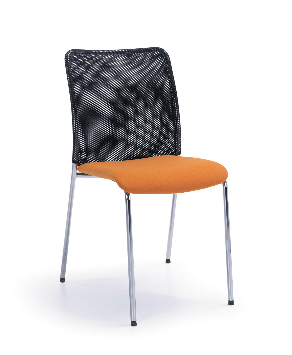 Classic Sun H Konferenzstuhl, 4-Fuß, Sitz gepolstert, Netzrücken