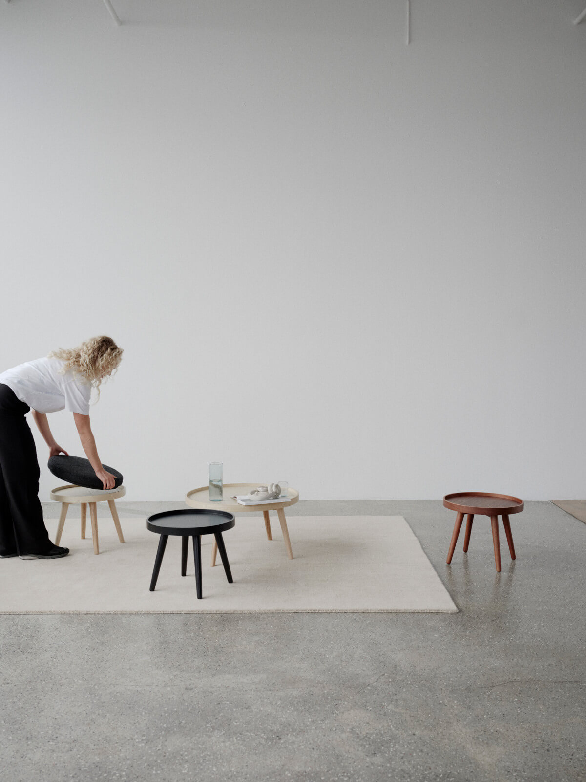 Softline Alma small Dekokissen, passend für Alma Beistelltisch, angenehme Haptik, stylisches kleines Kissen für Wohnräume