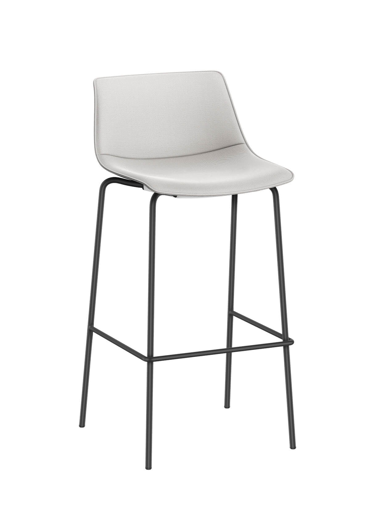 Interstuhl SHUFFLEis1 SU274 Barhocker, ergonomisch, modernes Design, stabile Konstruktion, komfortabel, langlebig