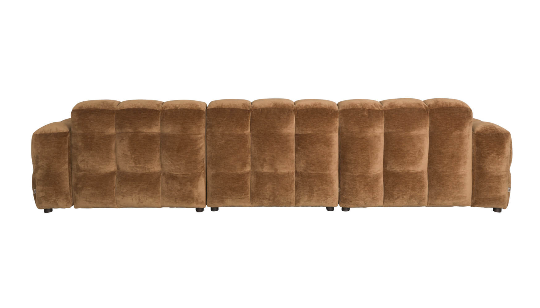 Hackman Sofa 4,5 Sitzer, leder schokolade