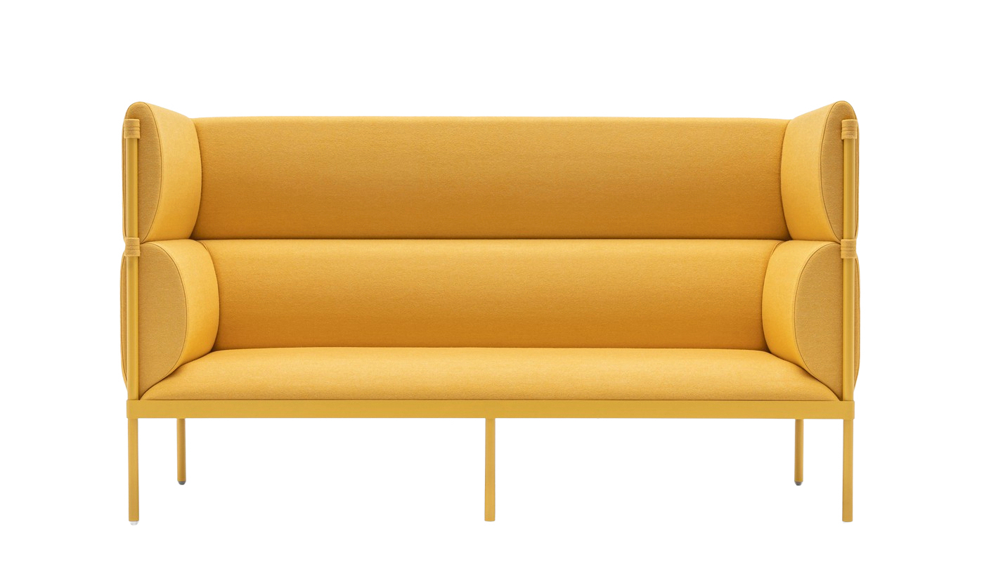 Stilt Highback Sofa 3-Sitzer
