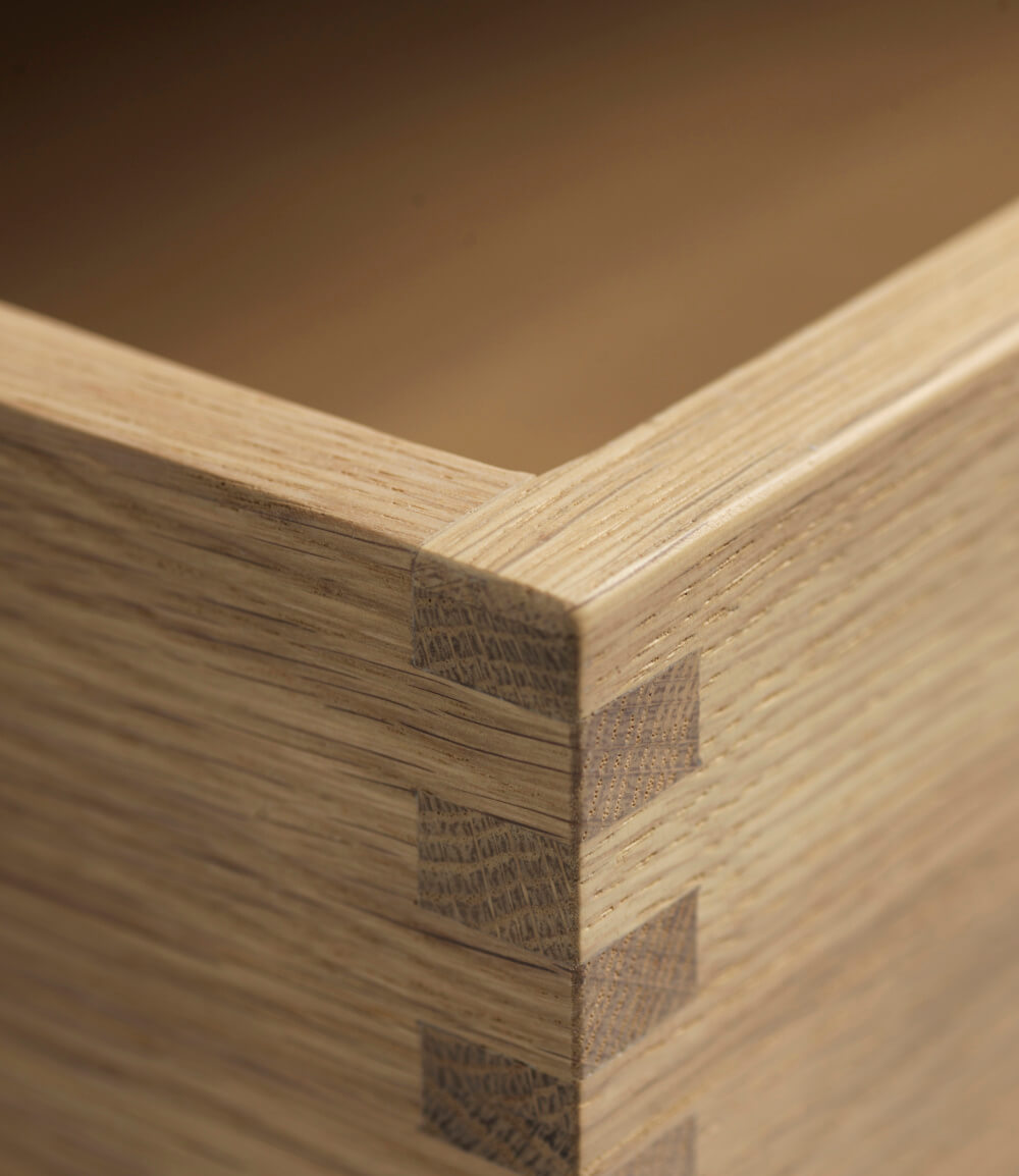 FDB Møbler F24 Bank, skandinavischer Stil, Eiche natur, ergonomisch, langlebig, funktional, nachhaltig