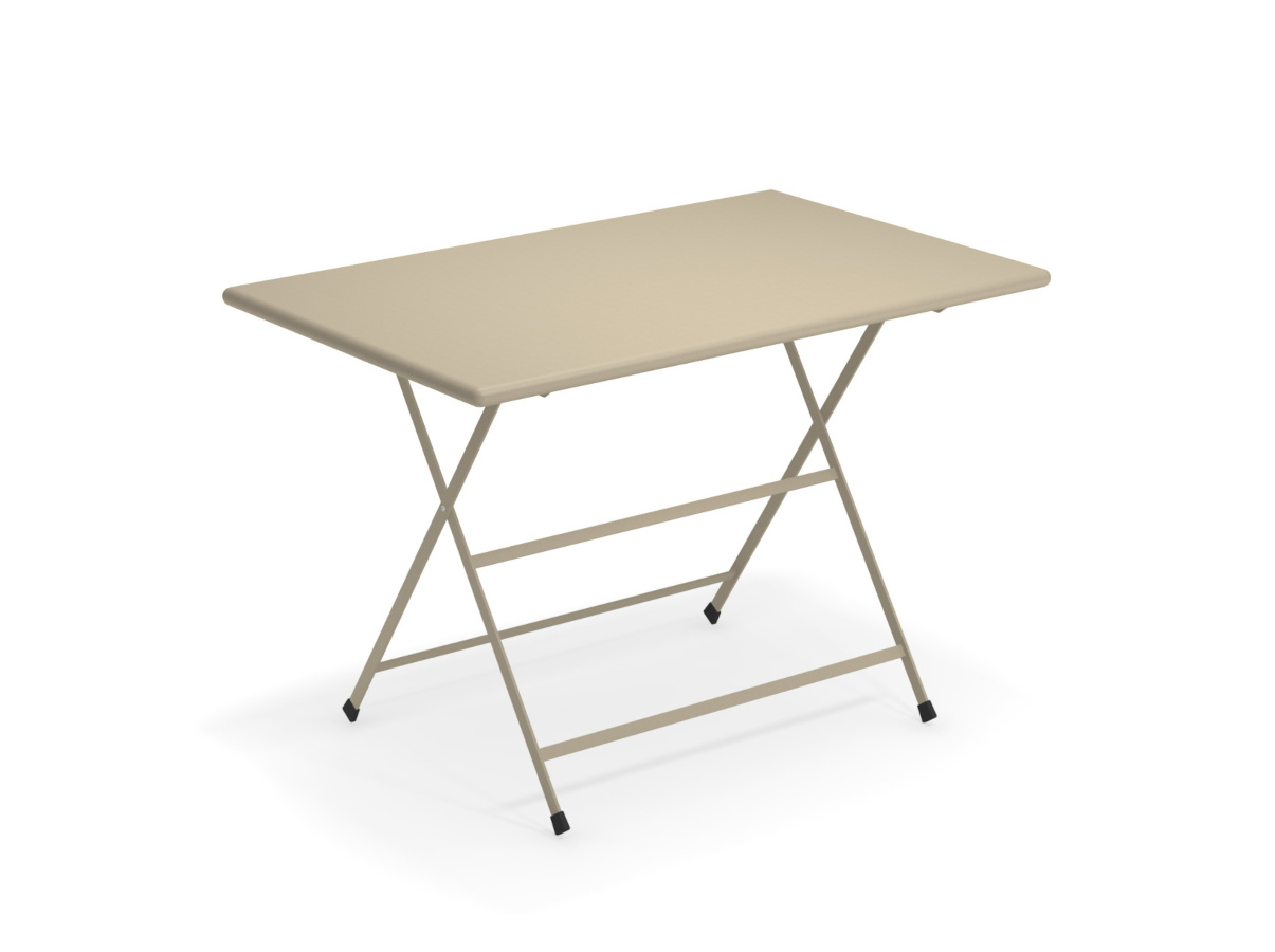 Arc en Ciel Klapptisch, 110 x 70 cm, taupe