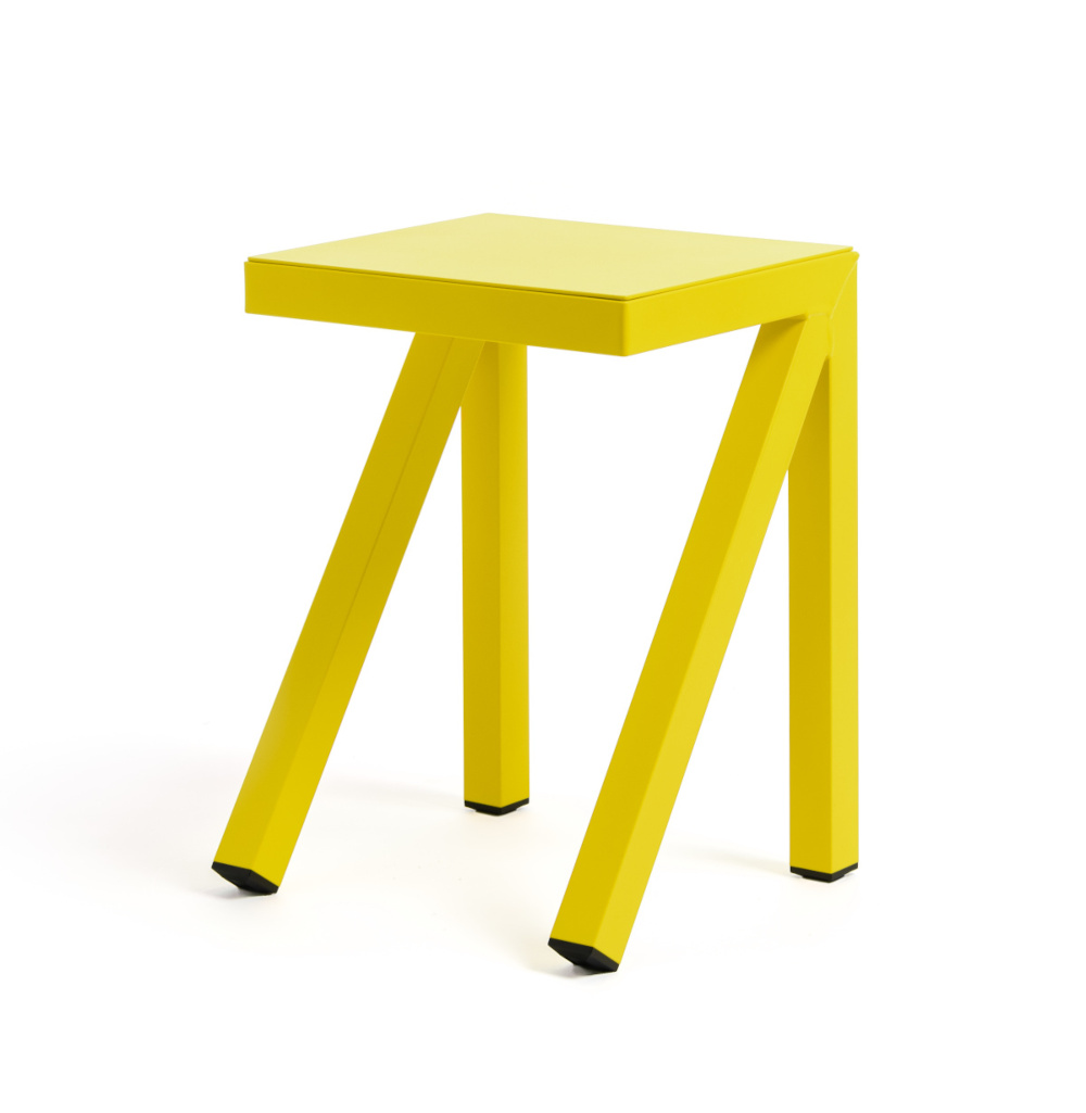 Magis Bureaurama Hocker gelb – ergonomischer Design-Hocker Magis Bureaurama Hocker gelb, fester Sitz, ergonomisch und langlebig, italienisches Design