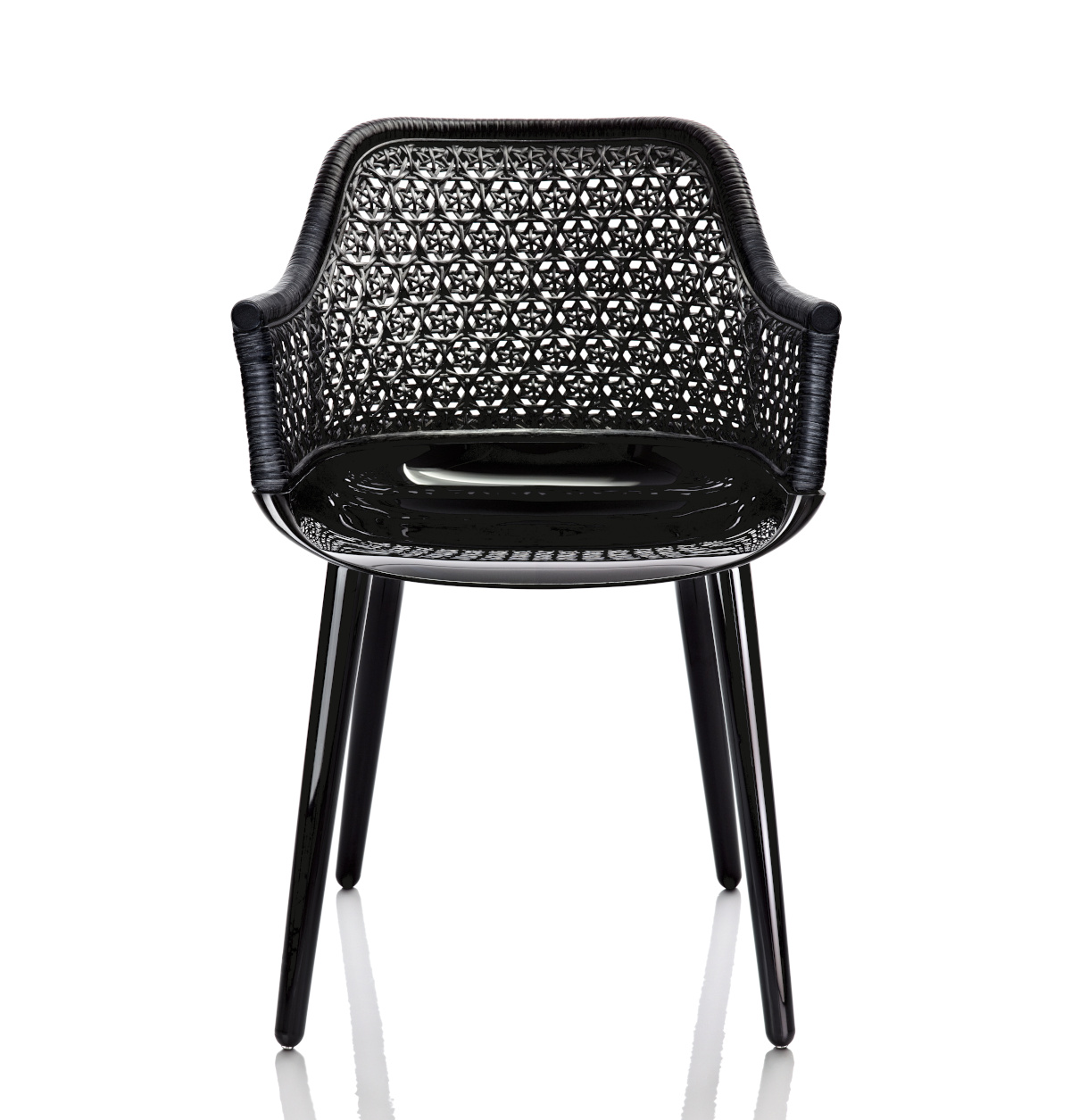 Cyborg Elegant Stuhl, schwarz