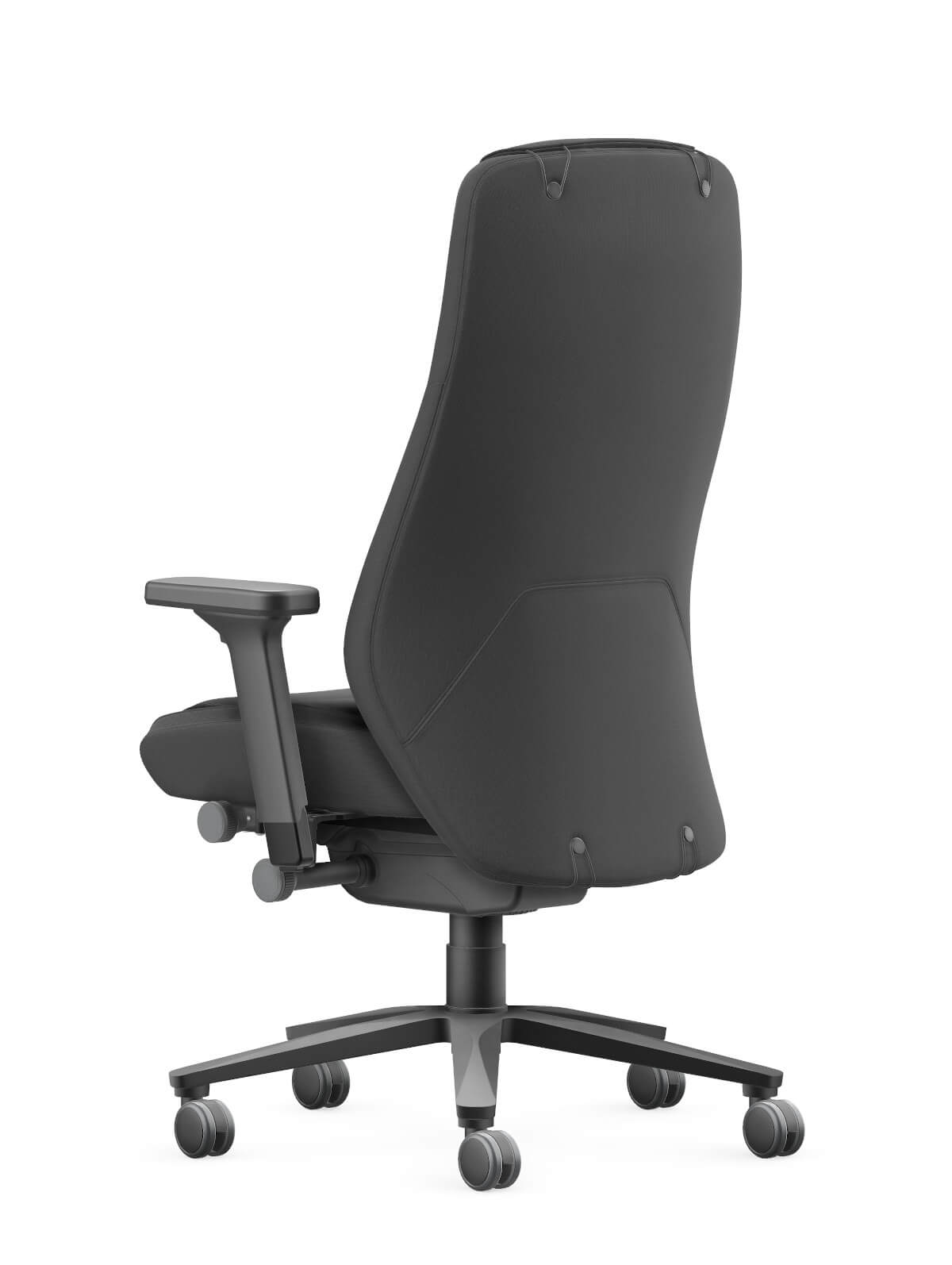 Ergonomischer 24h-Drehsessel Interstuhl TWENTYFOURis5 TF117 mit hoher Rückenlehne und verstellbarer Lordosenstütze