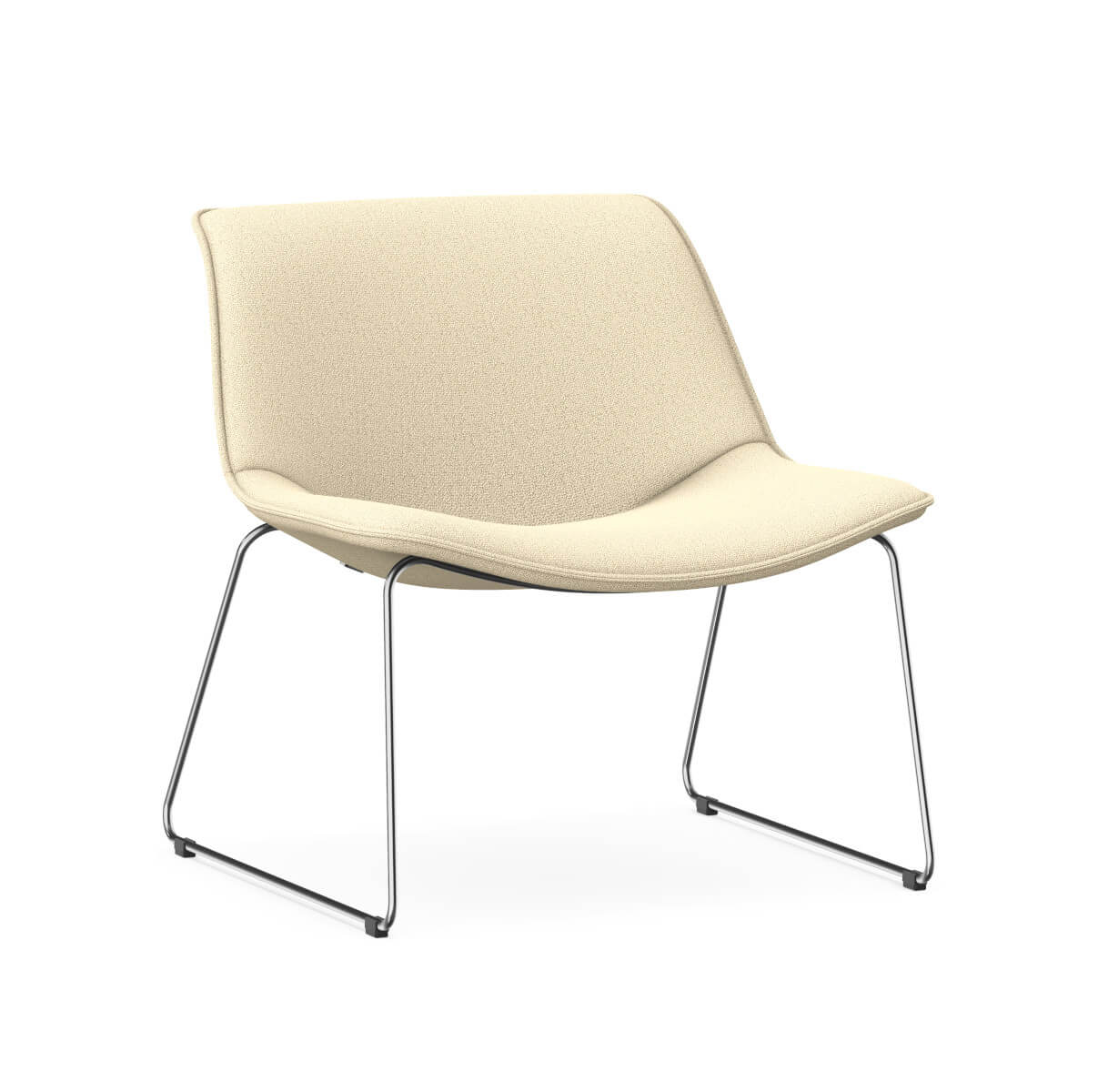 Interstuhl SHUFFLEis1 SU434 Loungesessel, ergonomisch, bequem, modernes Design für Büro, Lounge und Empfangsbereich