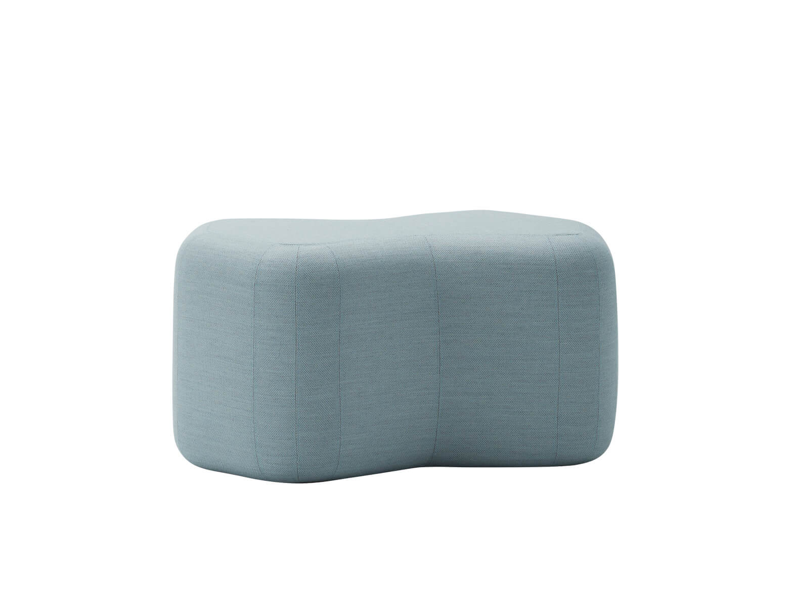 Softline Unit Hocker – modularer Polsterhocker mit klaren Linien, vielseitig als Sitzmöbel oder Beistellhocker