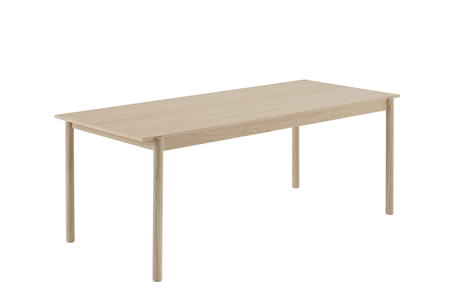 Linear Wood Esstisch, 200 x 90 cm, eiche natur