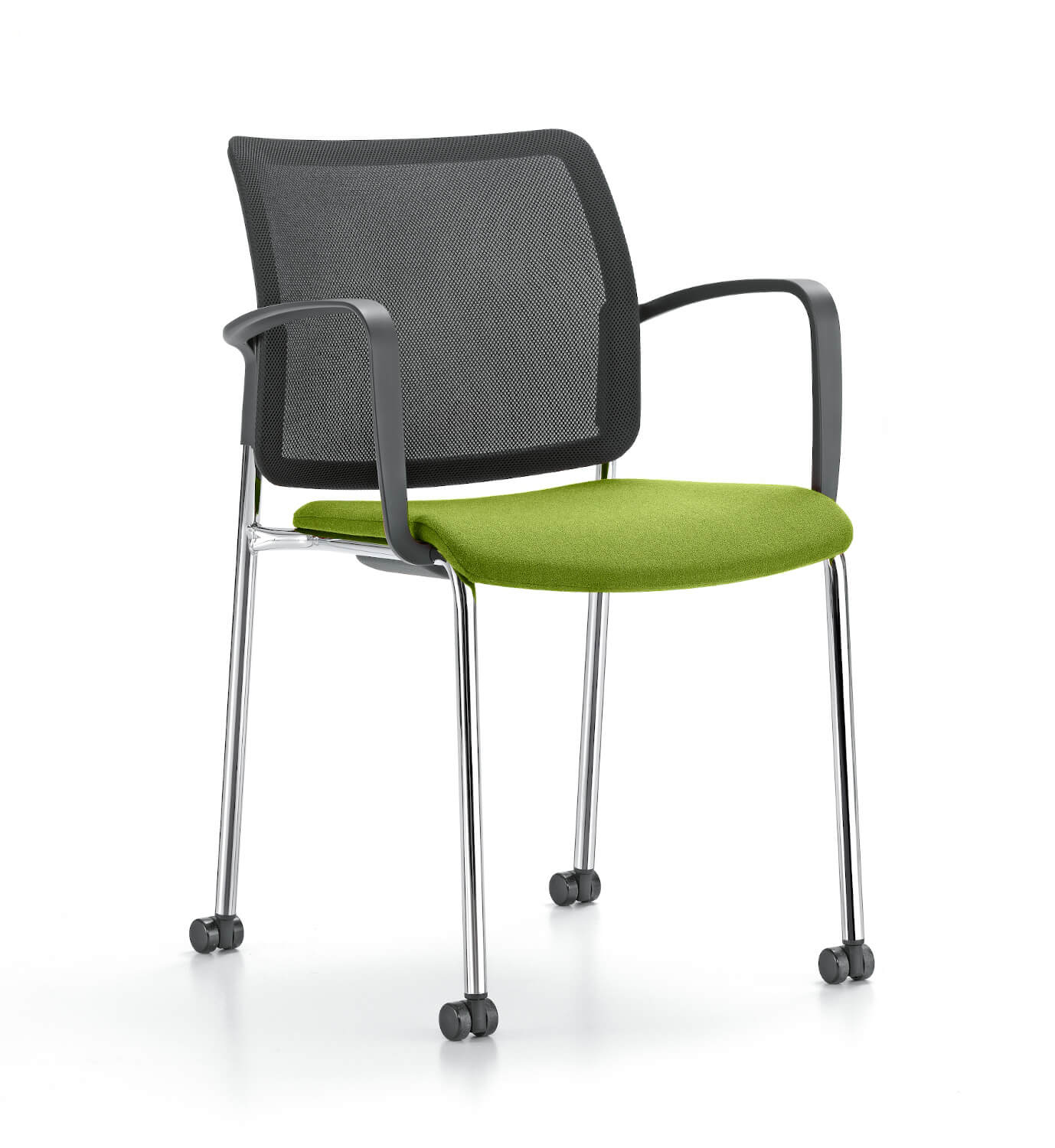 Yanos Vierbeinstuhl mit Rollen