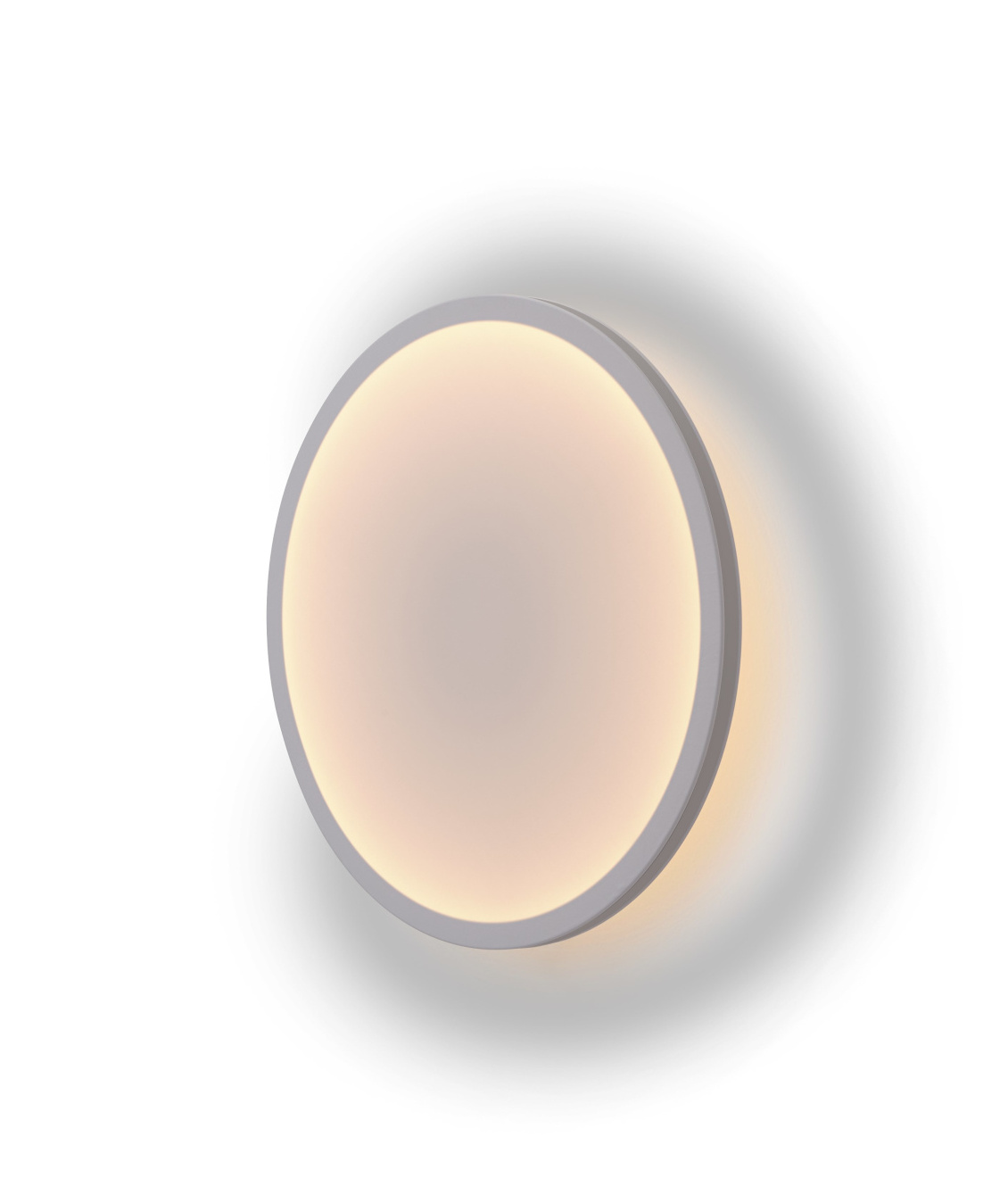 Calm LED Wandleuchte, Ø 68 cm, grau Calm LED Wandleuchte, Ø 68 cm, grau