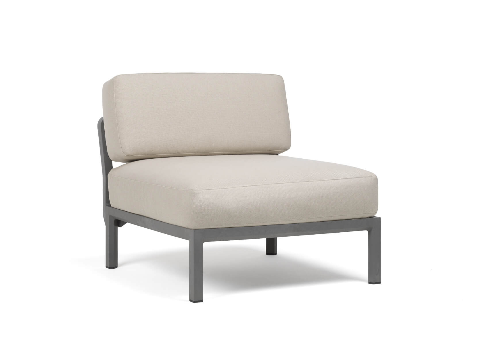 Nardi Maximo 5 Modulsofa Mittelelement – Outdoor-Design aus Italien Nardi Maximo 5 Modulsofa Mittelelement, outdoor, wetterfest, langlebig, modernes italienisches Design, Sunbrella-Stoff