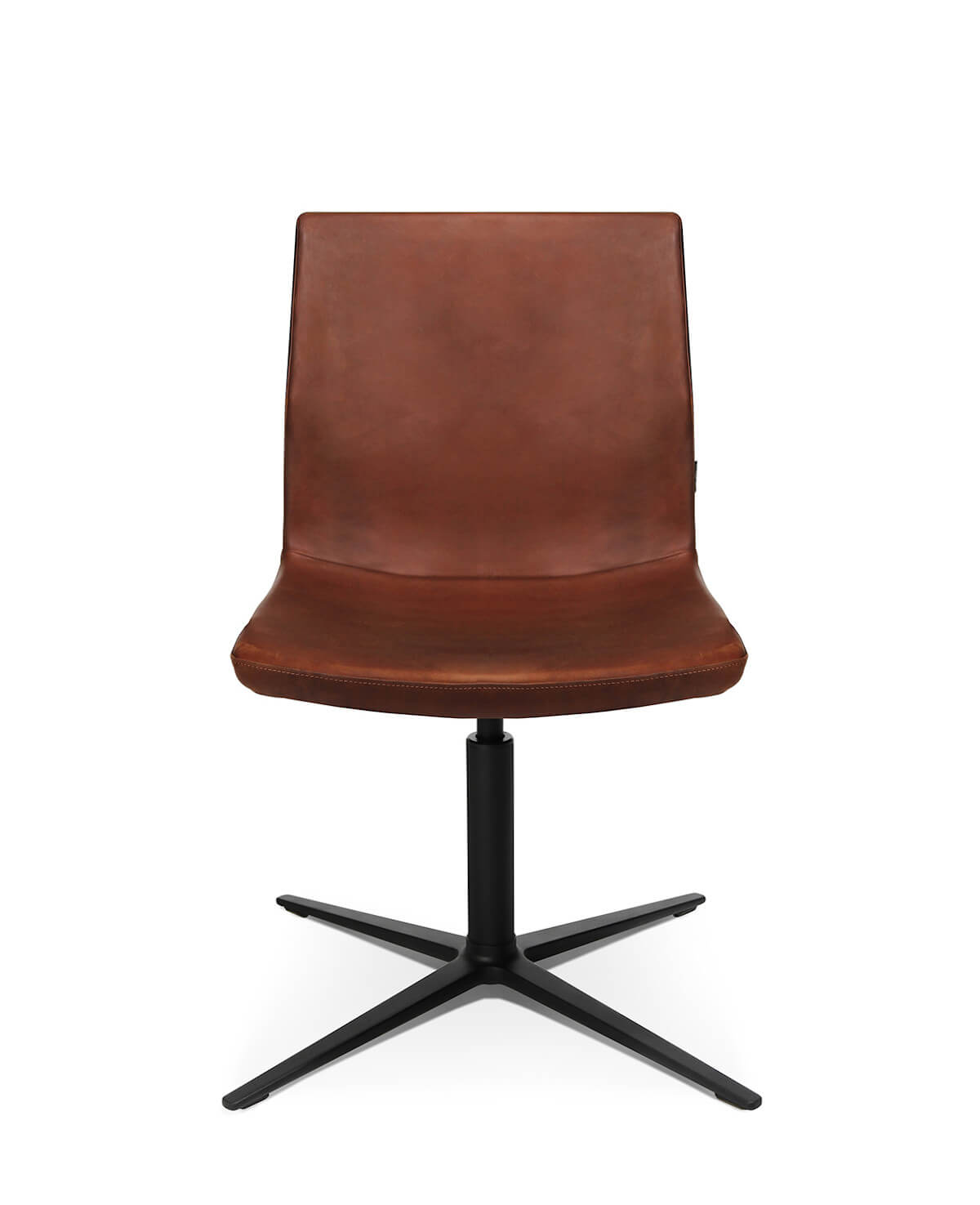 Design-Sessel Wagner W-Cube 4 mit stabilem 4-Strahl-Gestell und Höhenverstellung, ideal für Office, Lounge und Wartebereich