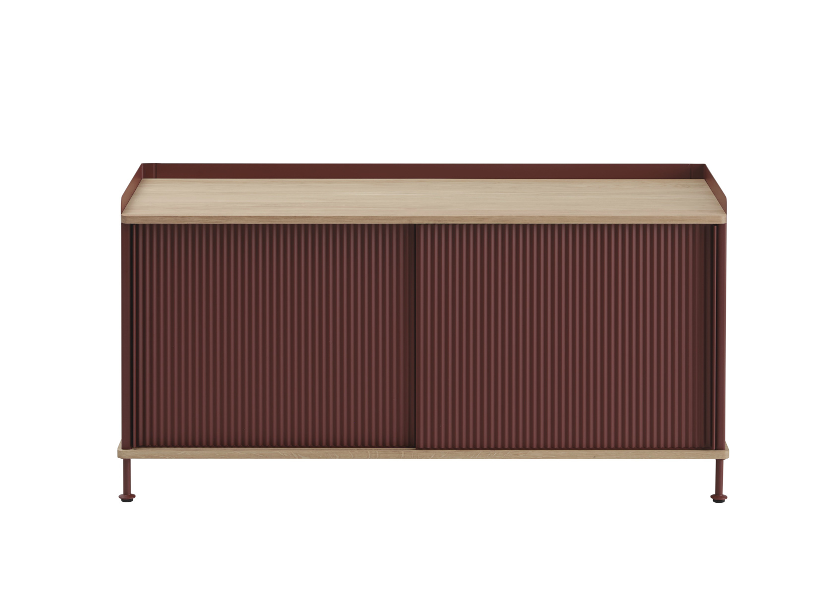 Enfold Sideboard, 124 x 63 cm, eiche lackiert / anthrazit