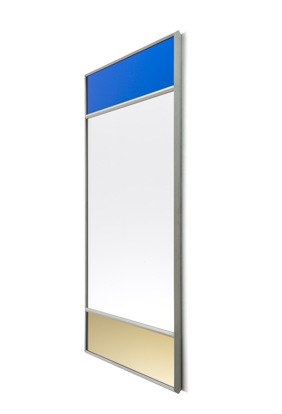 Magis Vitrail Wandspiegel 50x70 cm – hellgrau/mehrfarbig Magis Vitrail Wandspiegel 50x70 cm, hellgrau/mehrfarbig, modernes Design, dekorativ, hochwertig, Made in Italy