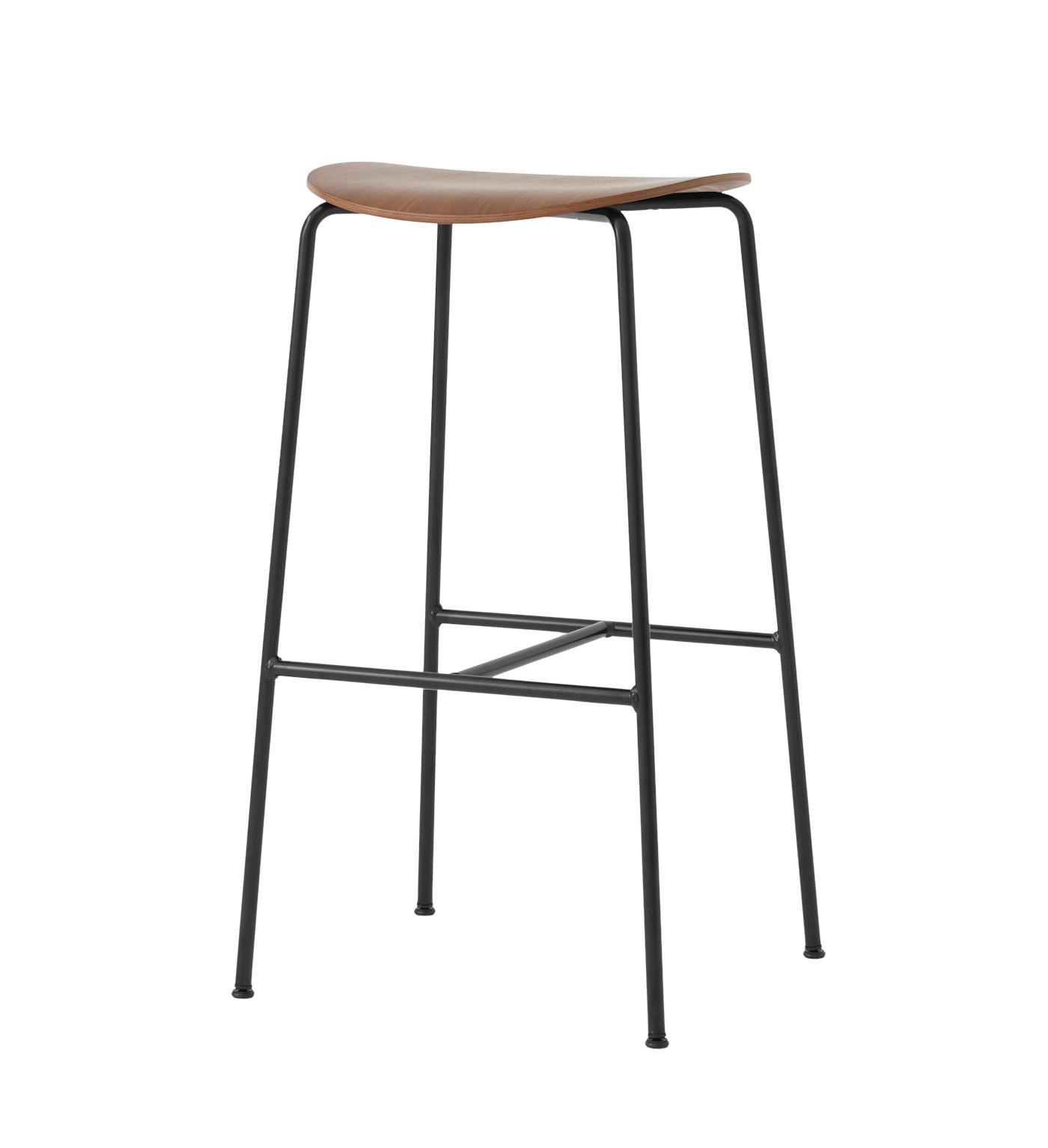 Pavilion AV38 Barhocker, höhe 79 cm, walnuss lackiert Pavilion AV38 Barhocker, höhe 79 cm, walnuss lackiert