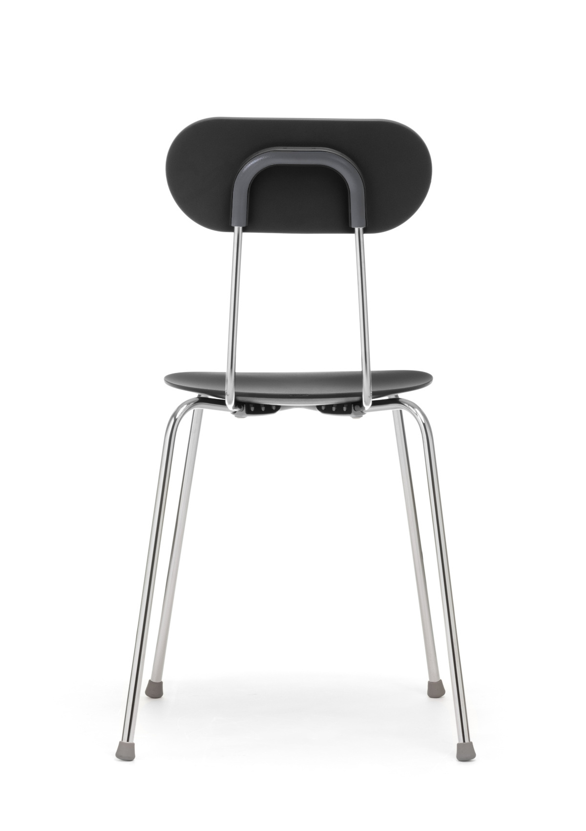 Magis Mariolina Stuhl, italienischer Designstuhl, chromgestell, anthrazit, leicht, komfortabel, modern