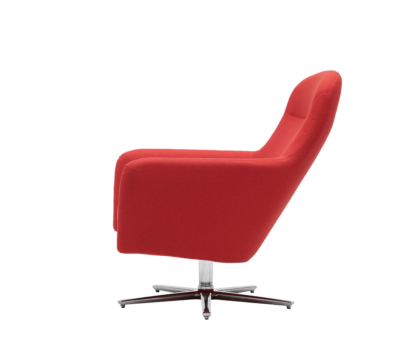 Softline Havana Low Drehsessel, bequemer Lounge-Sessel mit Drehfunktion, zeitloses Design und hochwertiger Polsterung