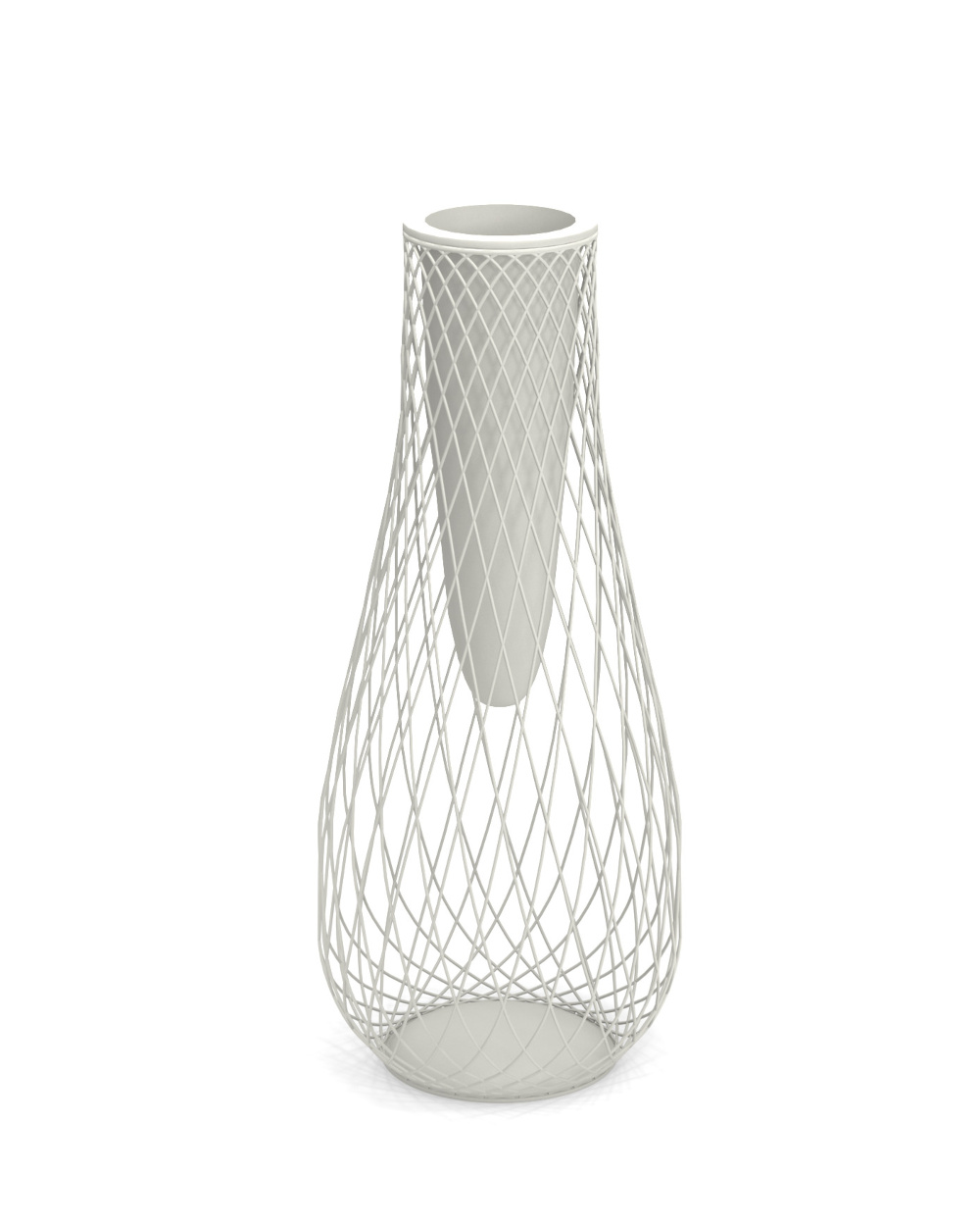 Heaven Vase, H 163 cm, weiß