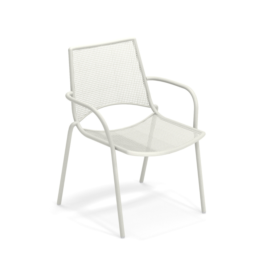 Ala Armlehnstuhl, weiß