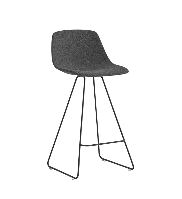 Miunn Barhocker, höhe 65 cm, kufengestell