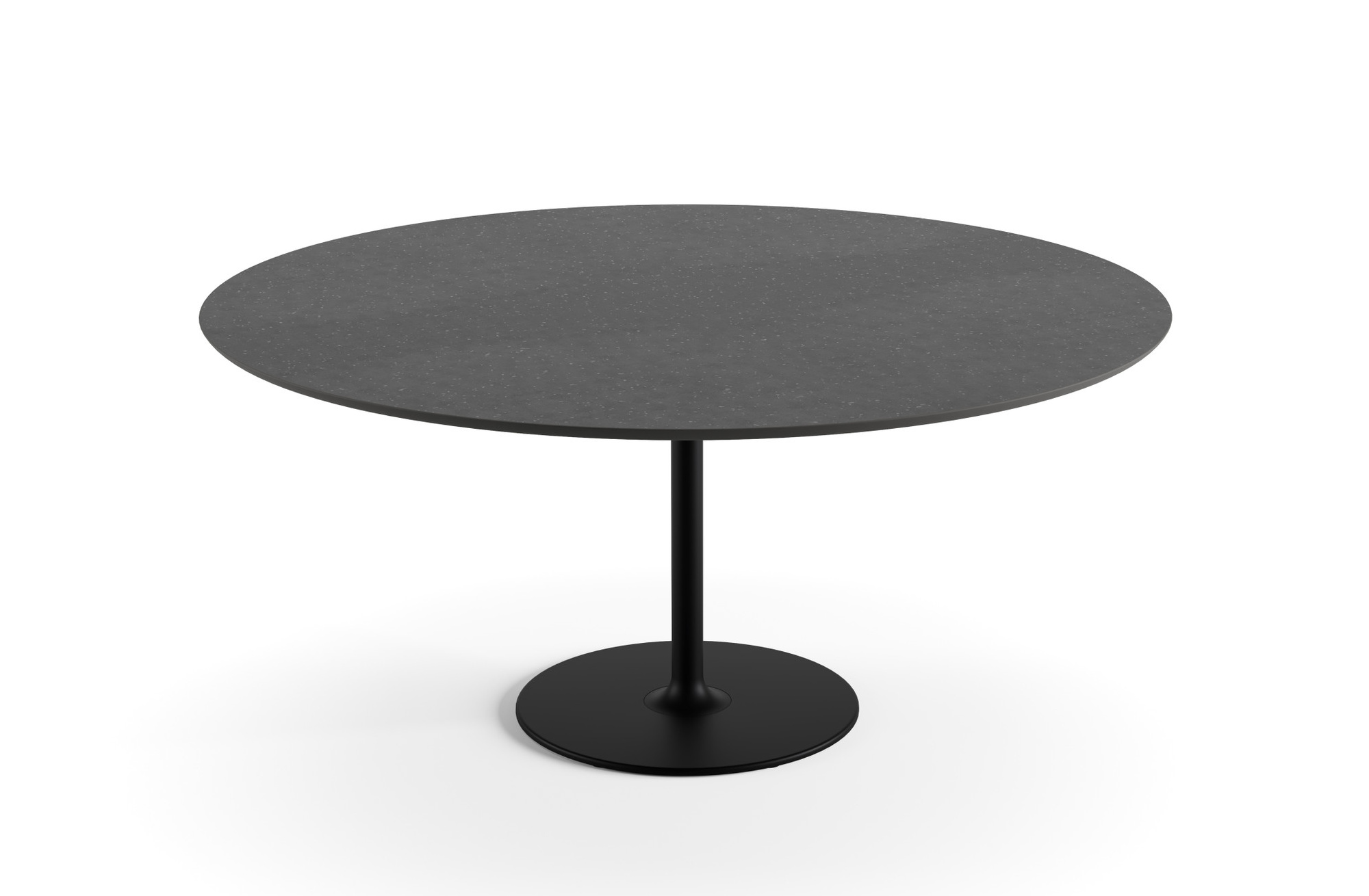 Dizzie Tisch, rund, schwarz #0633