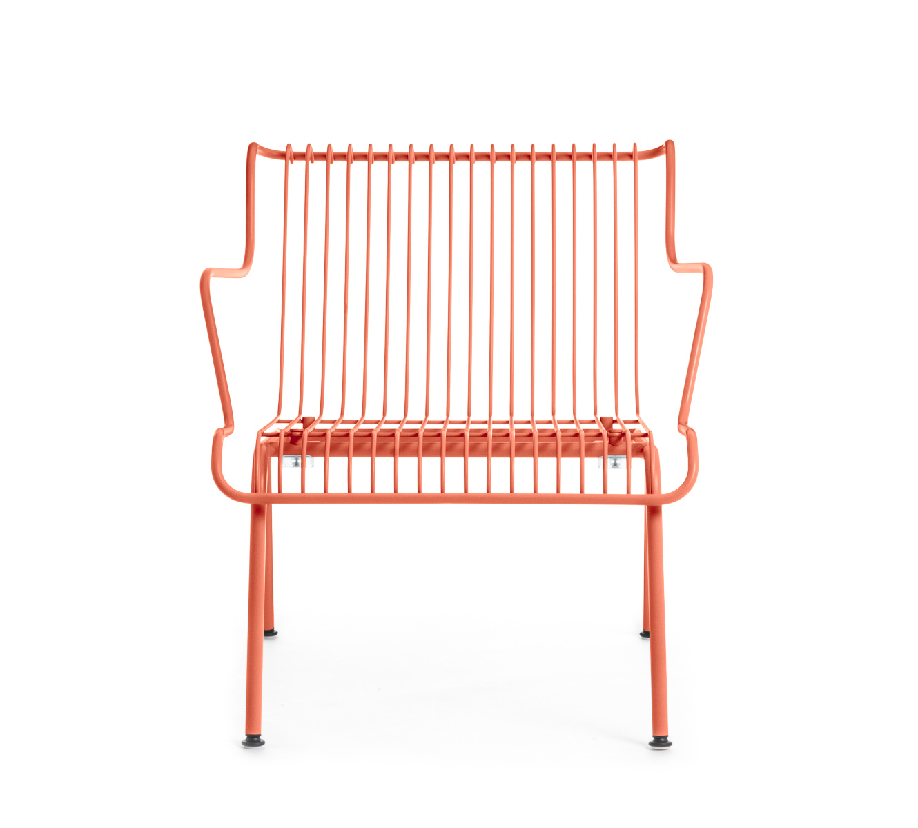 Magis South Loungesessel, orange, moderner Loungesessel, ergonomisch, leicht, stilvolles italienisches Design