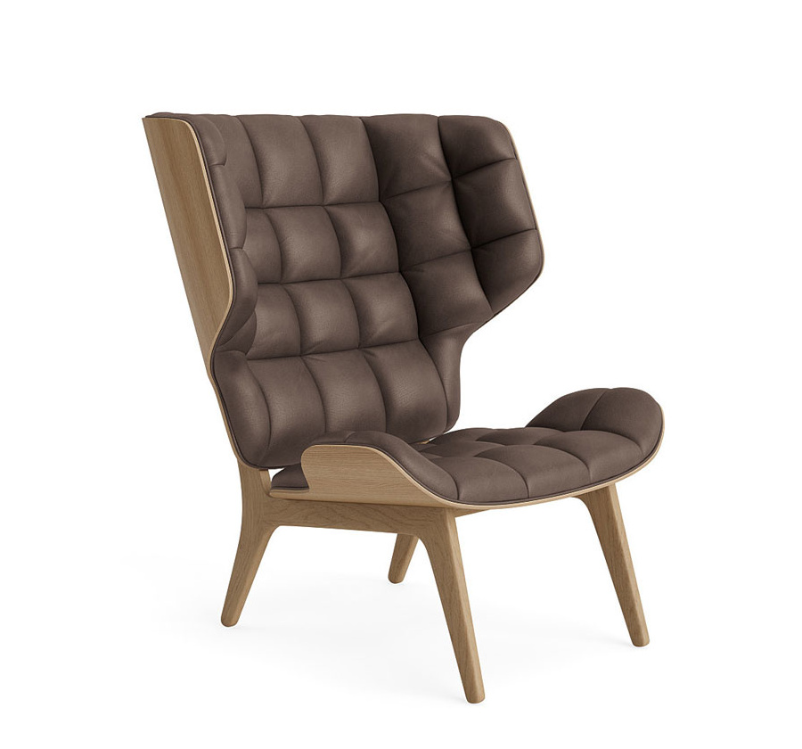 Mammoth Chair, eiche natur / dunes dark brown 21001