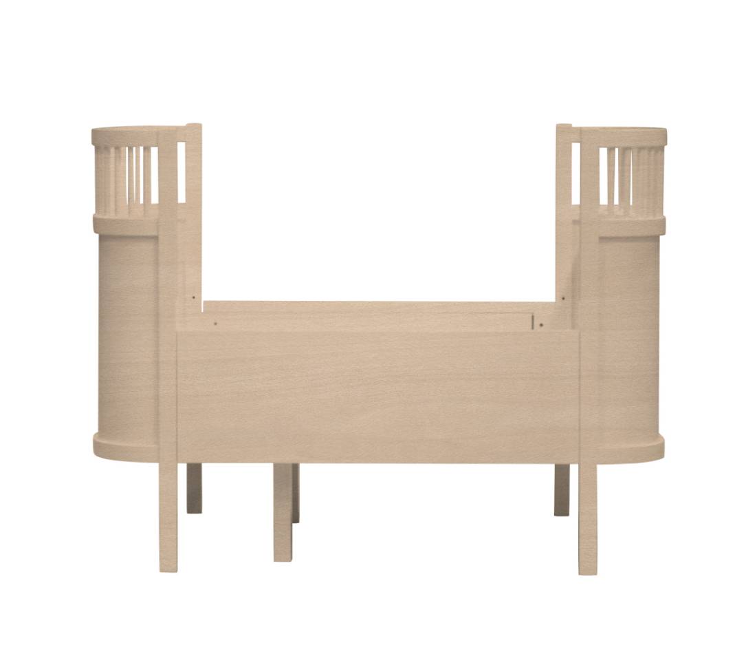 Das Sebra Bett Baby & Junior, weiß Sebra Das Sebra Bett Baby Junior Buchenholz 2001314 Design Möbel