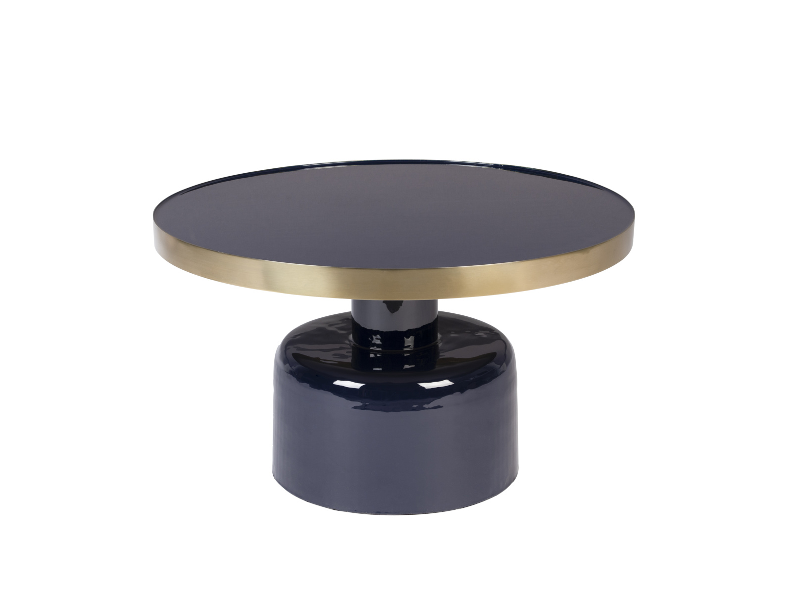 Glam Couchtisch, blau
