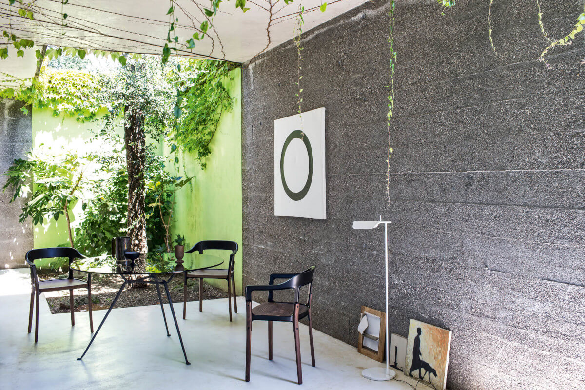 Moderner Magis Steelwood Chair, flexibel einsetzbar, komfortabel und leicht – stilvolles italienisches Interieur