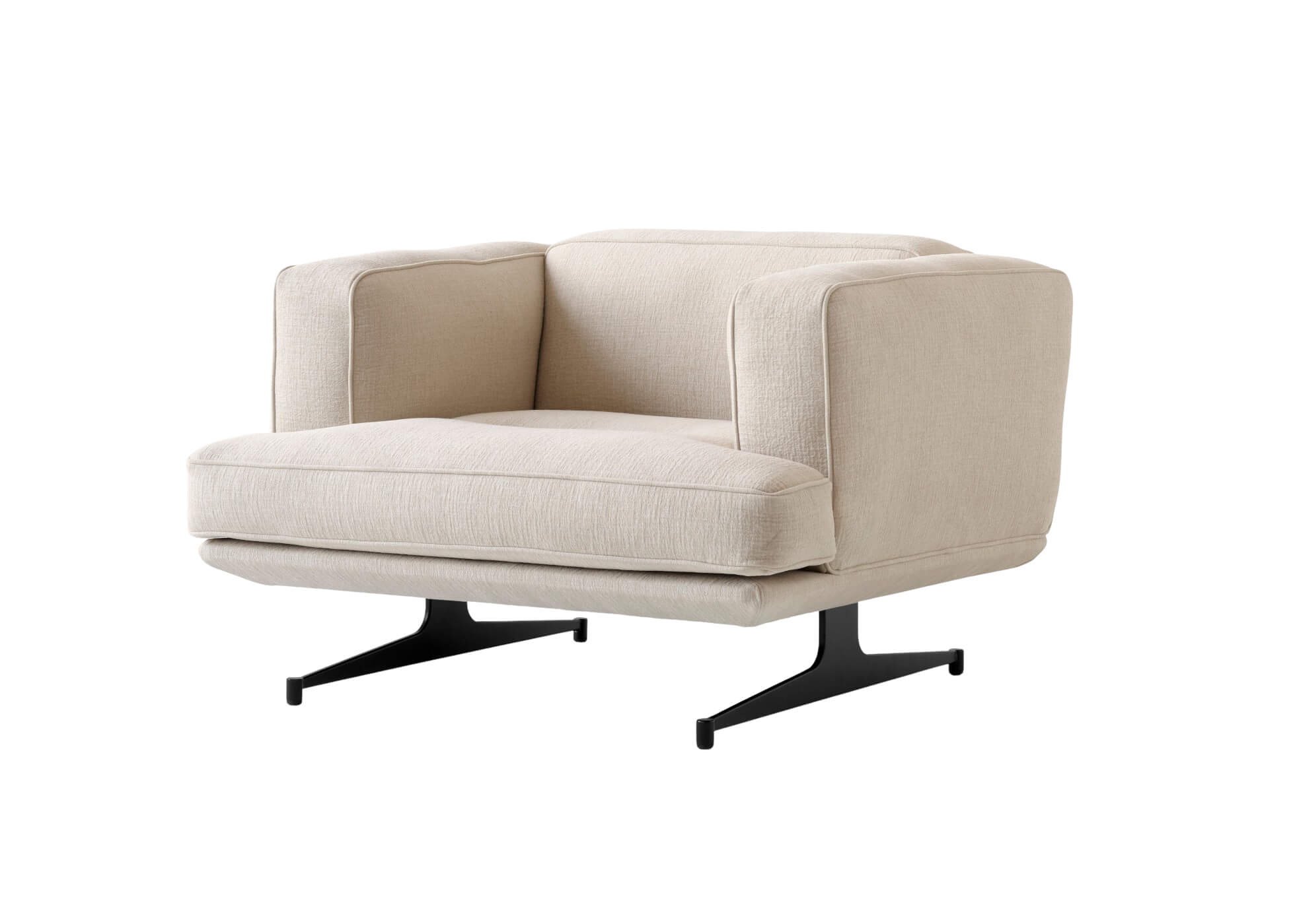 Inland AV21 Sessel, schwarz / cifrado 0221