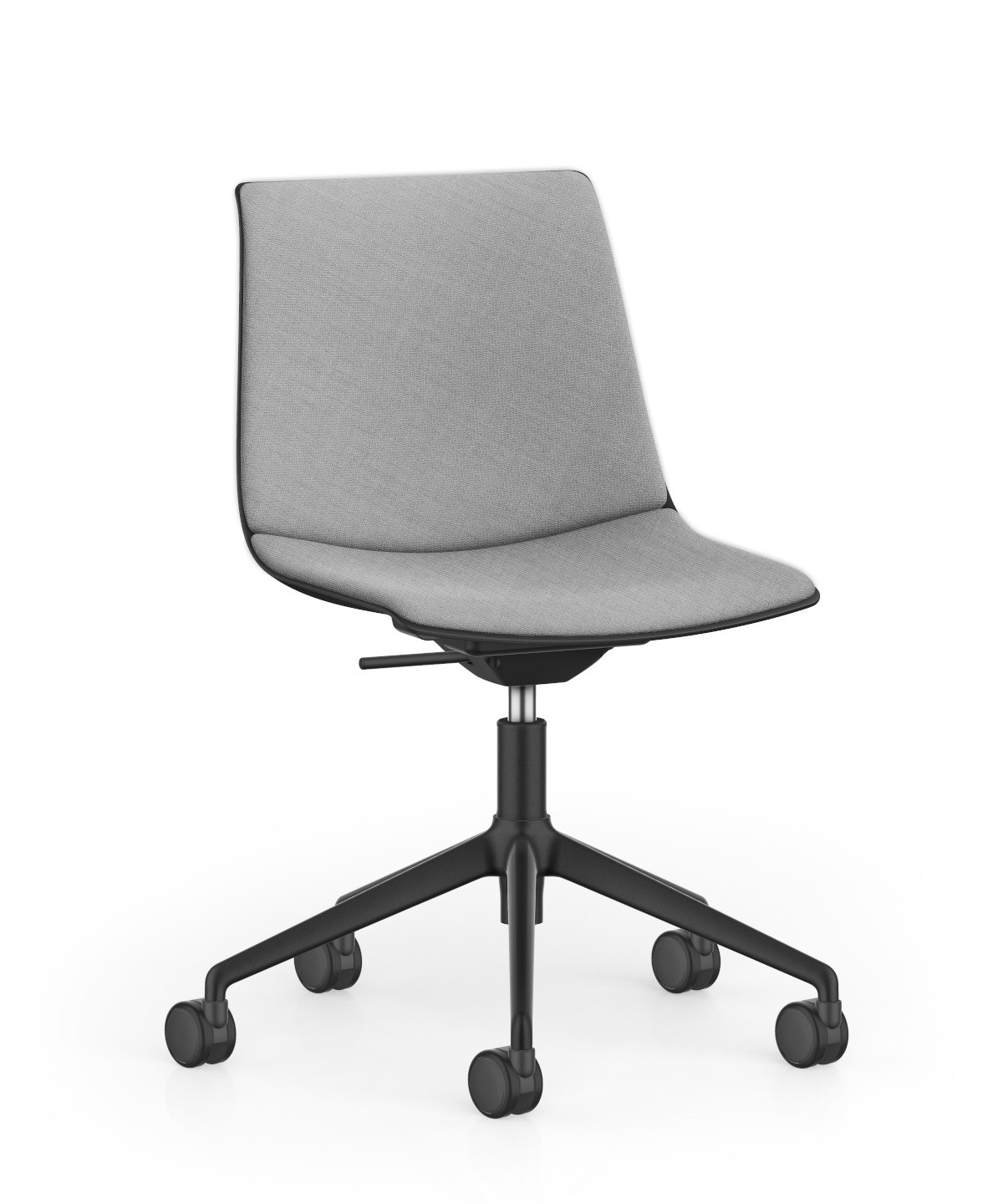 Interstuhl SHUFFLEis1 SU154 Drehstuhl mit Rollen, ergonomischem Sitz, höhenverstellbar, stilvolles Design