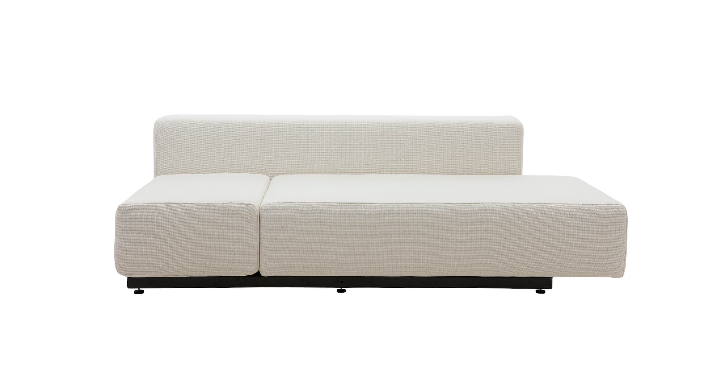 Modernes Softline Nevada 2-Sitzer Sofa mit weichem Stoffbezug, bequem und stilvoll, perfekt für Wohnzimmer und kleine Räume.