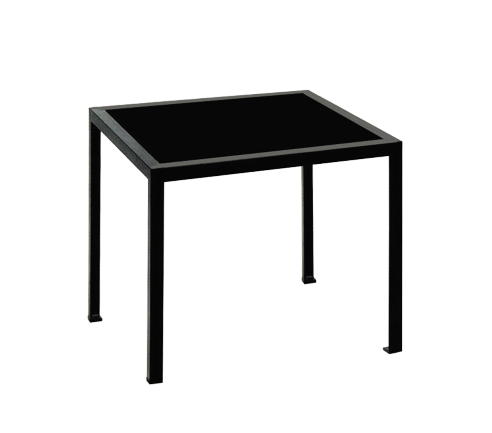 Tavolo Esstisch, 80 x 80 cm, schwarz