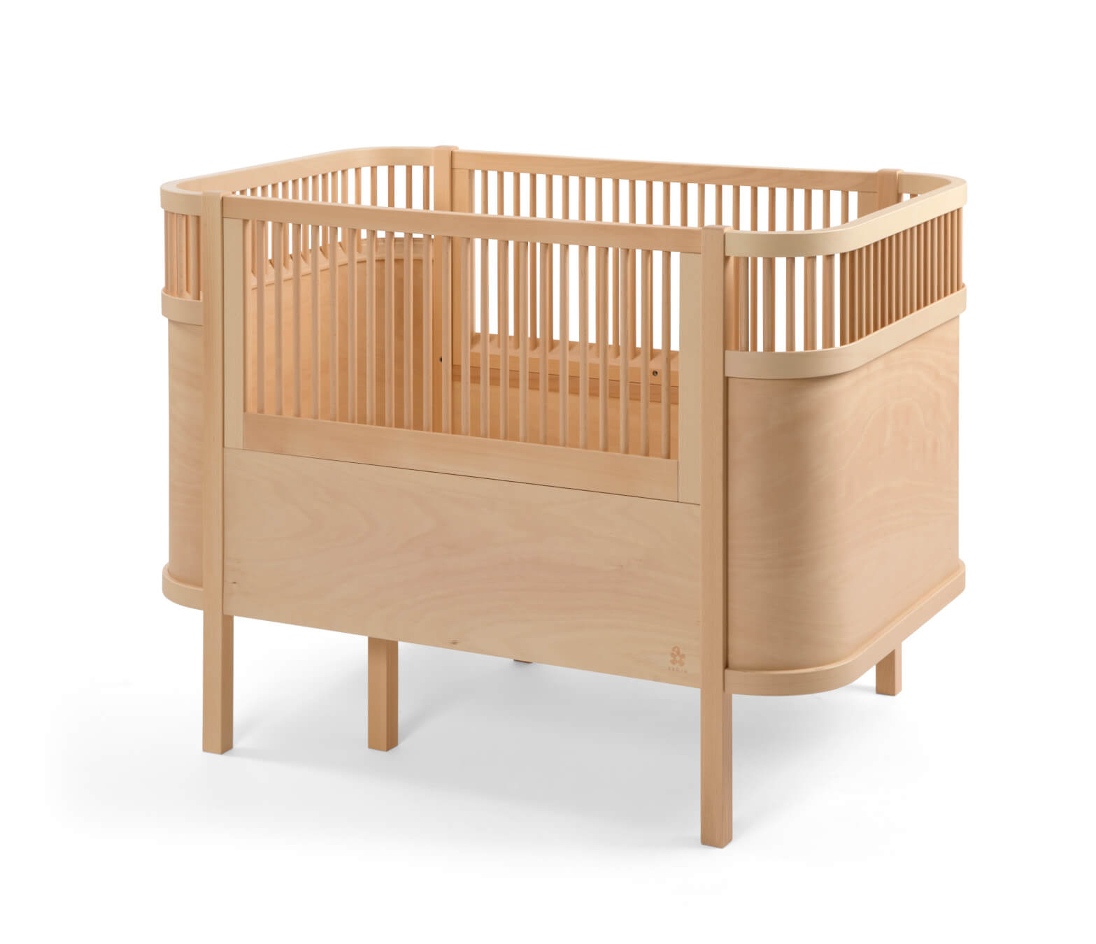 Sebra Bett Baby Junior wooden edition