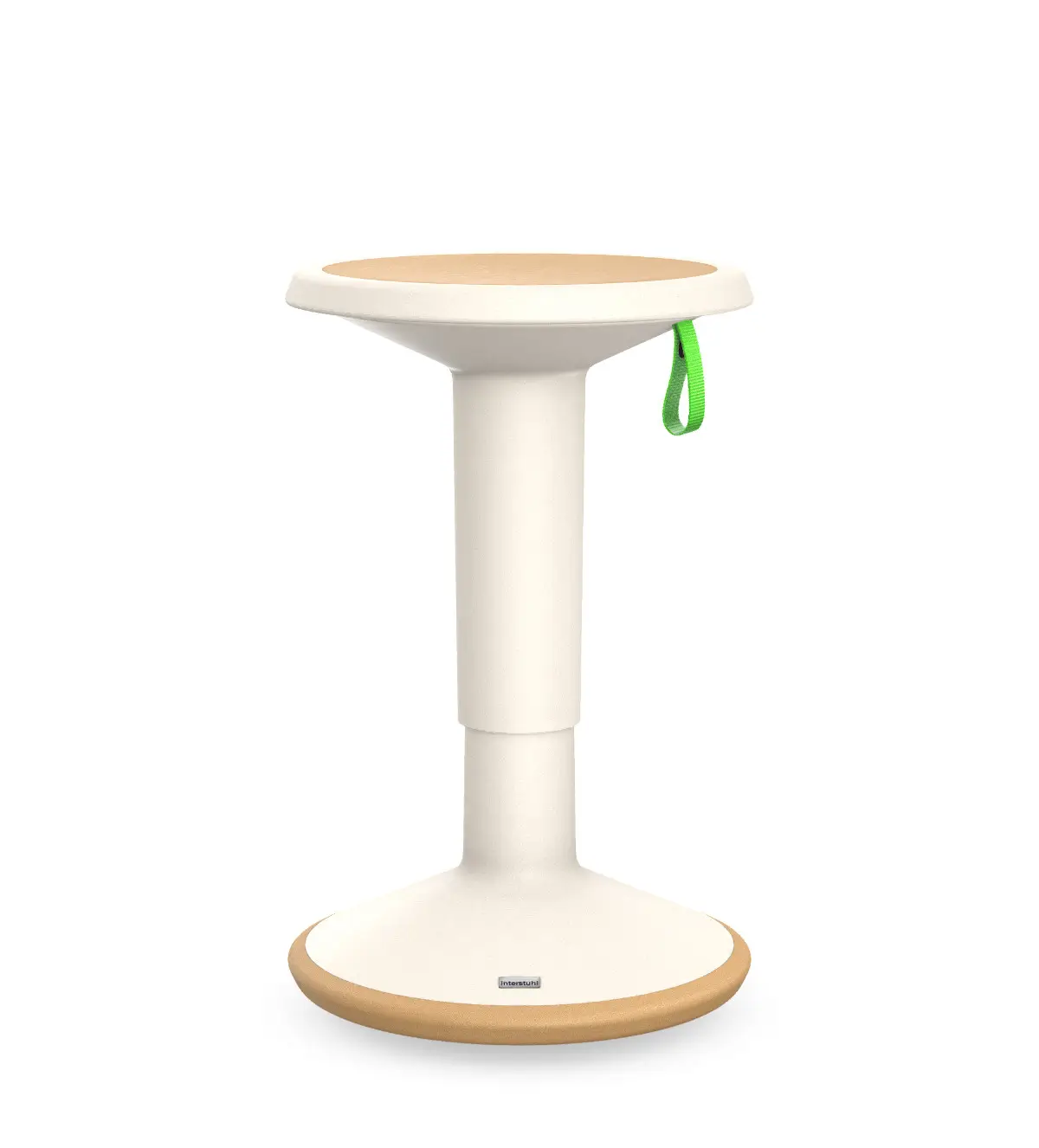 Interstuhl ECO UP Sitzhocker Cremeweiß